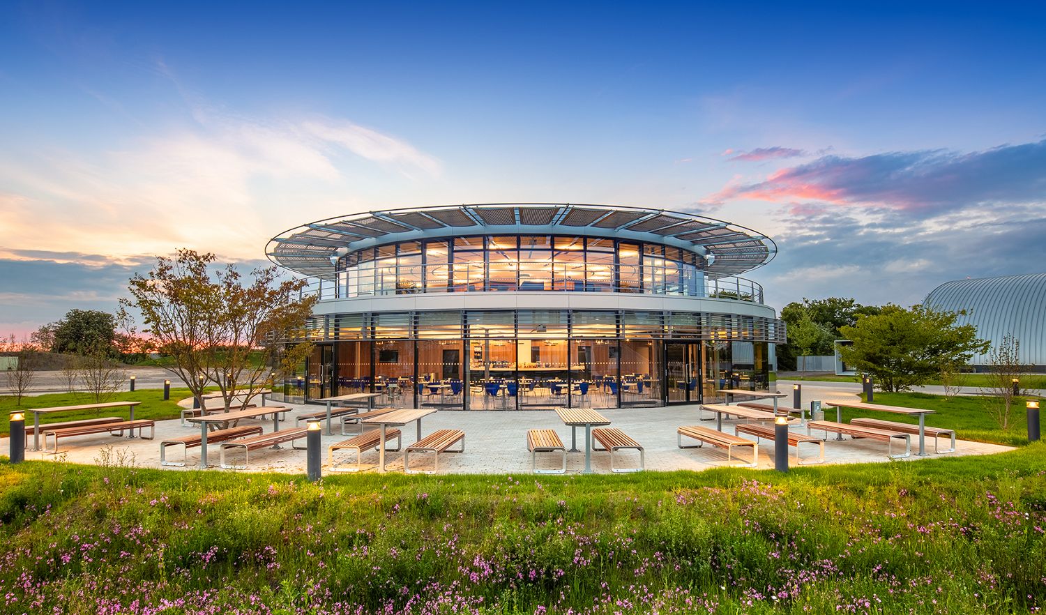 Dyson roundhouse building